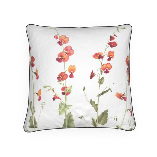 Sweet Pea Flower Cushion
