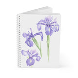 Iris Spiral Notebook