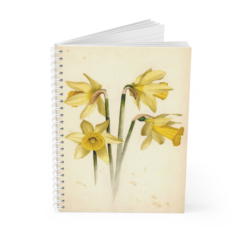 Daffodil Spiral Notebook